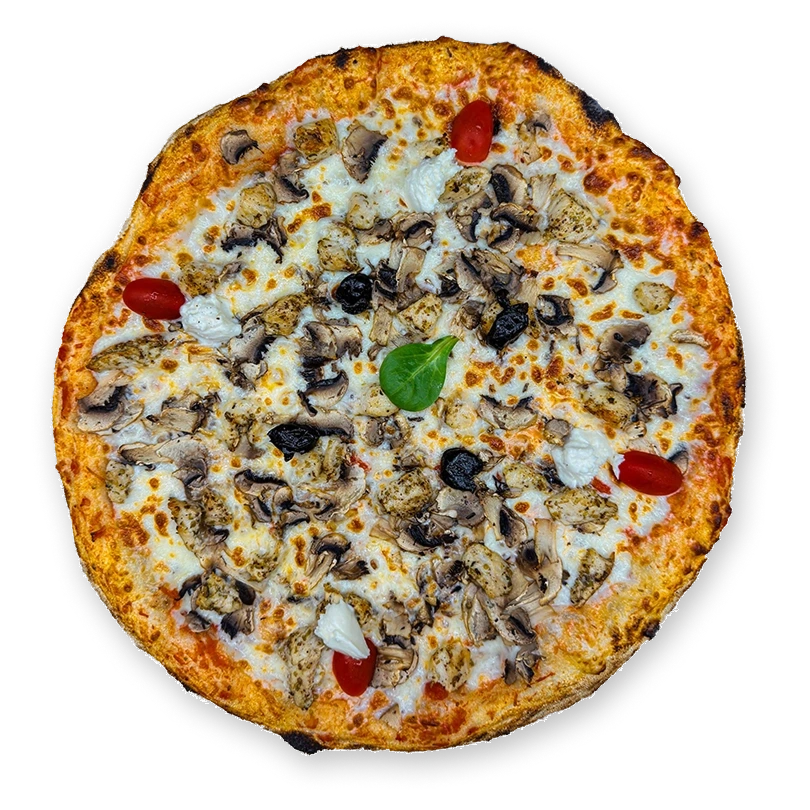 Pizza base tomate fermière