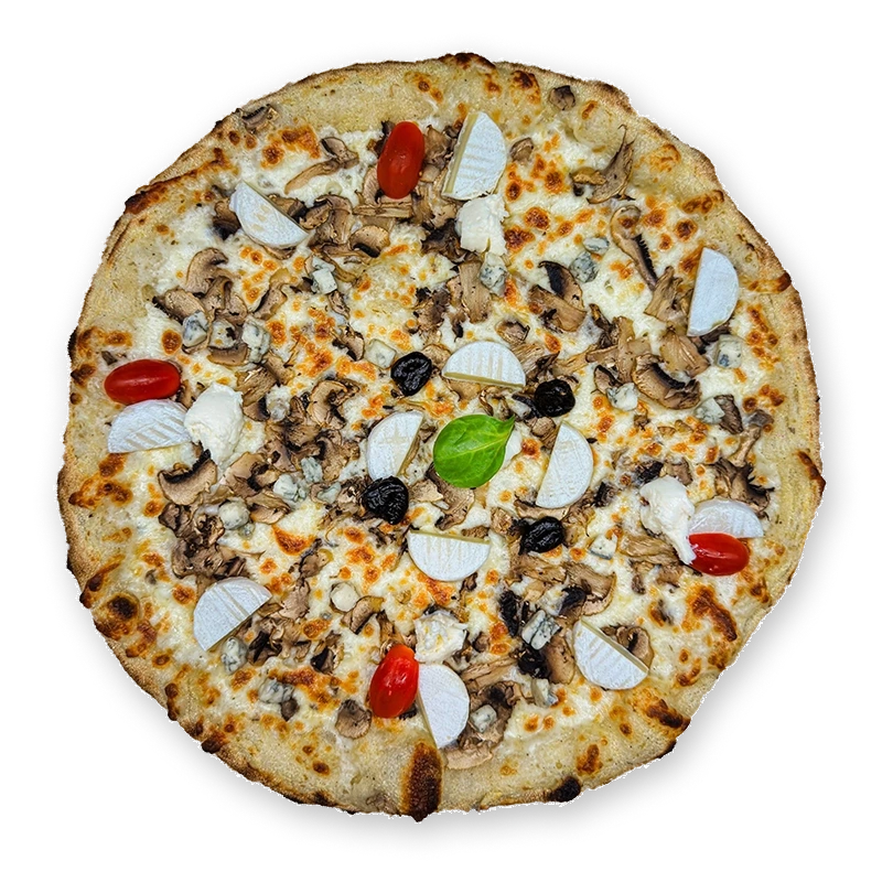 Pizza base crème fromagère