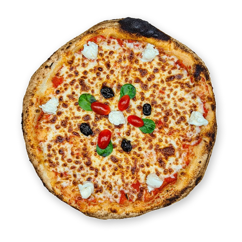 Pizza base tomate marguerite